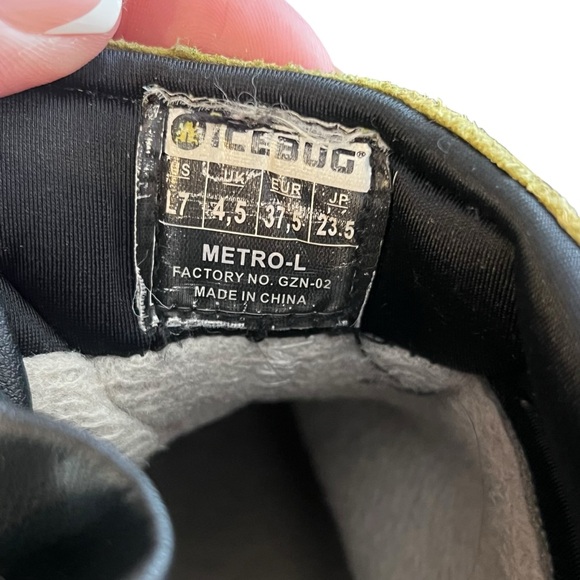 Icebug Metro-L Winter Boots Women’s 7 / EU 37.5 Green Suede Insulated Zip Grip - Picture 9 of 10